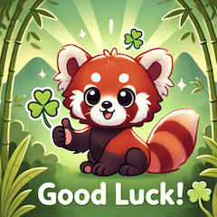 Adorable Red Panda Stickers!