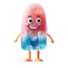 mysterious Ice Candy sticker English