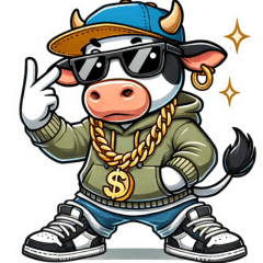 Hiphop cow