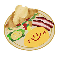 Cutie Breakfast Plate