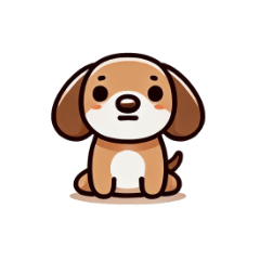 Expressionless Dachshund-san