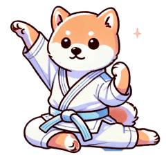 Kansai-ben (Osaka) Shiba Inu Judo