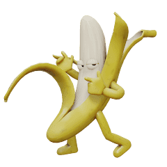 Delicious and Bouncy Banana Man