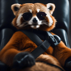 Silent Badass Red Panda