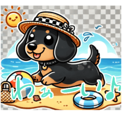 Summer Miniature Dachshund