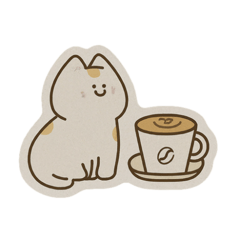 Cat and Coffee