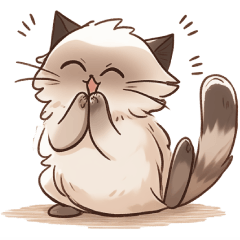 Moji Ragdoll Cat