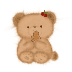 WOO WOO TEDDY BEAR—Christmas