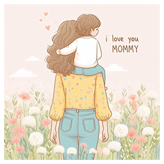 Greeting I love mommy Vol.2