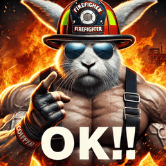 Firefighter Rabbit