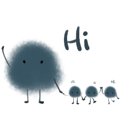 我是小灰塵 I am a tiny speck of dust.