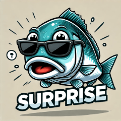 Cool Sea Bass LINE Stickers