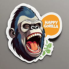 happy gorilla var1