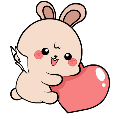 Just Rabbit 2 : Effect stickers – สติกเกอร์ LINE | LINE STORE