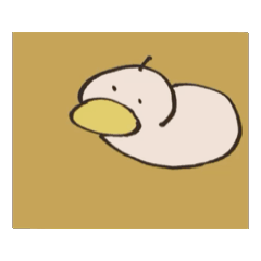 Cute duck sticker!