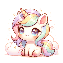 Everyday Pastel Unicorn