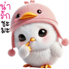 Cute Chick - Duck Hat