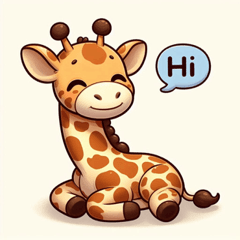 Relaxed Giraffe@SFW