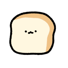 cute bread move sticker