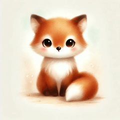 Cute fox feelings