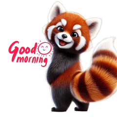 Cute Realistic Red Pandas' Daily Life