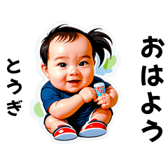 tougi-san's sticker by Tsukusuta jTrS