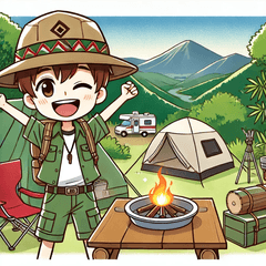 Anime Camping Fun