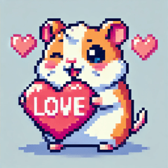 Pixel Hamster Set@SFW