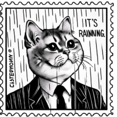 Surreal Suit Cats #19