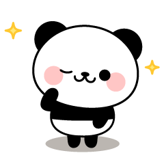 popup! Panda Sticker