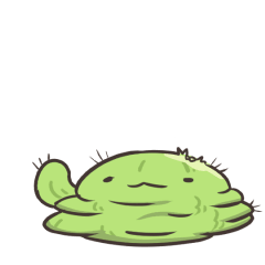 懶散的仙人掌 動態貼圖