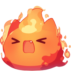 Blazing Fire Cat