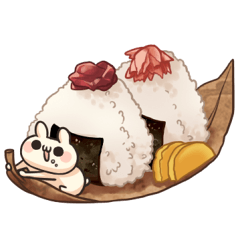 Shiro the rabbit & kuro the cat – LINE貼圖 | LINE STORE