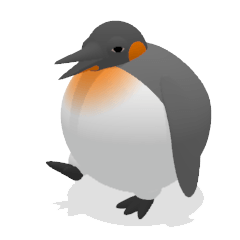 3D King Penguin (Expressing feelings)