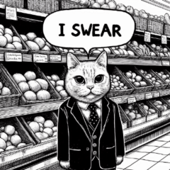 Surreal Suit Cats #32