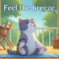 Chill Yoga Cats!