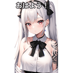 タトゥー女子は白黒が好き