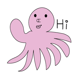 Daily octopus emoticon