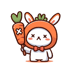 Carrot Rabbit - Daily life