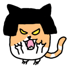 Bob-Cut Cat's Daily Stickers