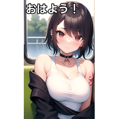 タトゥー女子は電車が好き１０