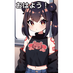 タトゥー女子は電車が大好き３