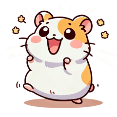 Hamster Sticker(Hamster)