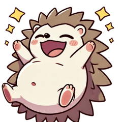 Hedgehog Sticker(Hedgehog)