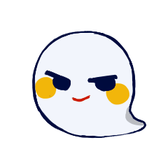 Fluffy and cool ghost kun