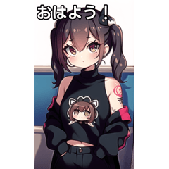 タトゥー女子は電車が大好き４
