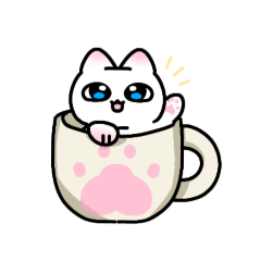 いろんな猫ちゃんのスタンプ