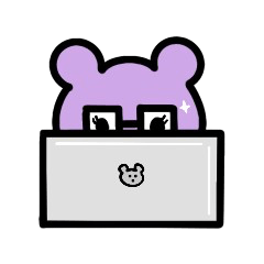 Purple gummy bear - work ver.