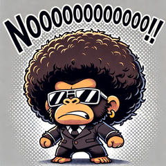 Afro Gorilla-kun!