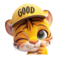 Cap animals - Tiger